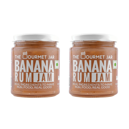 TheGourmetJar Banana Rum Jam 230g