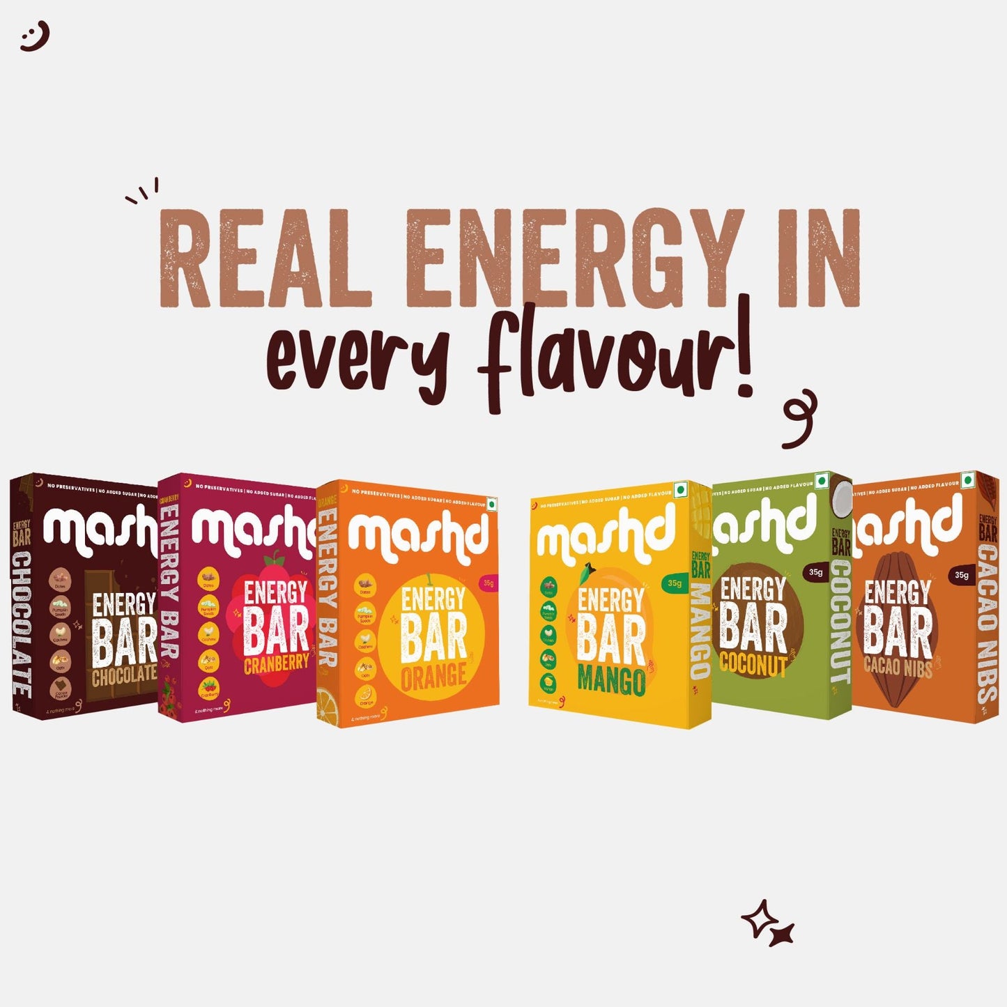Mashd Chocolate Energy Bar