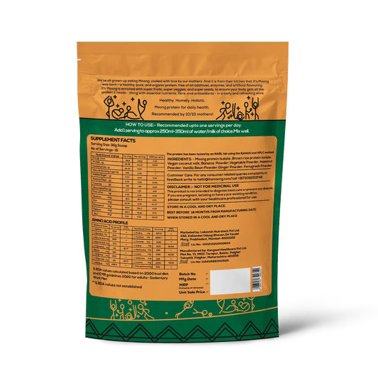 It's Moong Mung Bean & Brown Rice Isolate Protein - Kale Hazelnut Vanilla