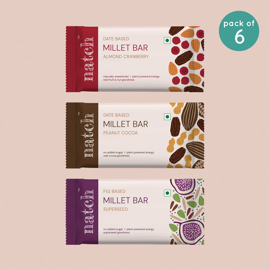millet bar (variety pack - 40g)