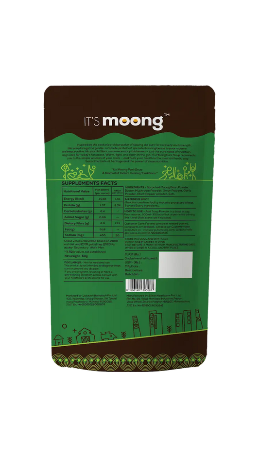 Its Moong Pani (Soups) - Pepper Mushroom