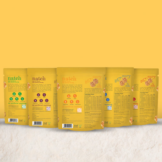 thai rice chips - variety pack (small pack- 25g)