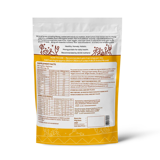 It's Moong Mung Bean & Brown Rice Isolate Protein