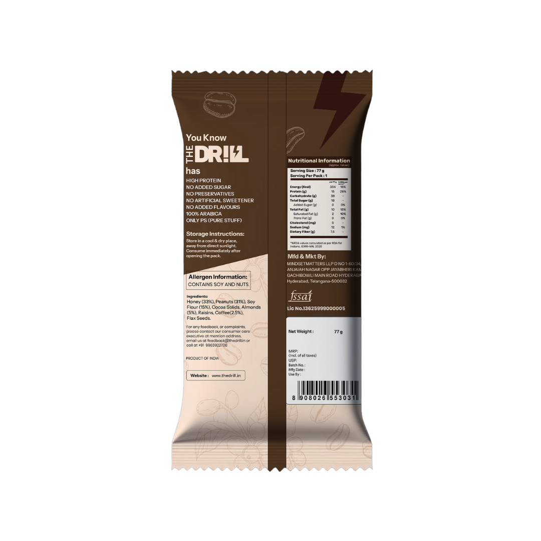 The Drill Bar Box - Coffee Cocoa