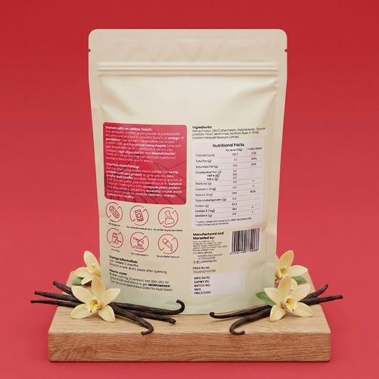 Balanced Plant Protein - Natural Vanilla (Blend of Hemp & Pea)