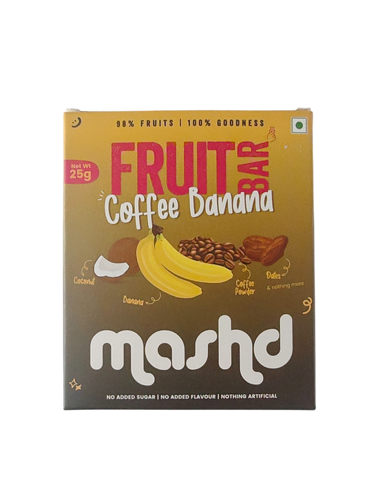 Coffee Banana Fruit Bar