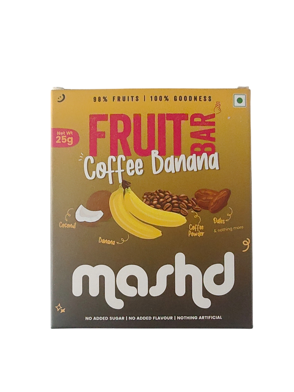 Coffee Banana Fruit Bar