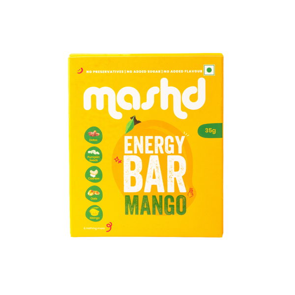 Mashd Mango Energy Bar (Pack of 4)