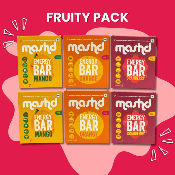 Mashd Fruity Pack Energy Bar