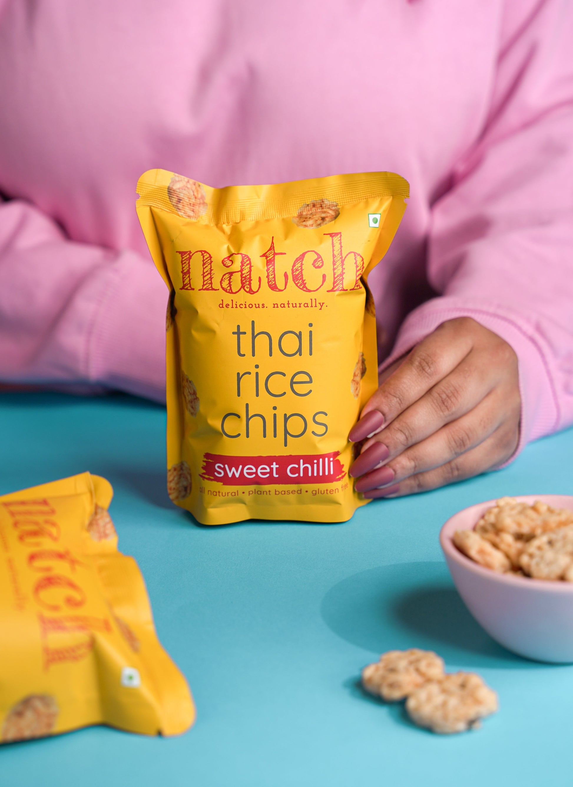 Thai Rice Chips Sweet Chilli lifestyle