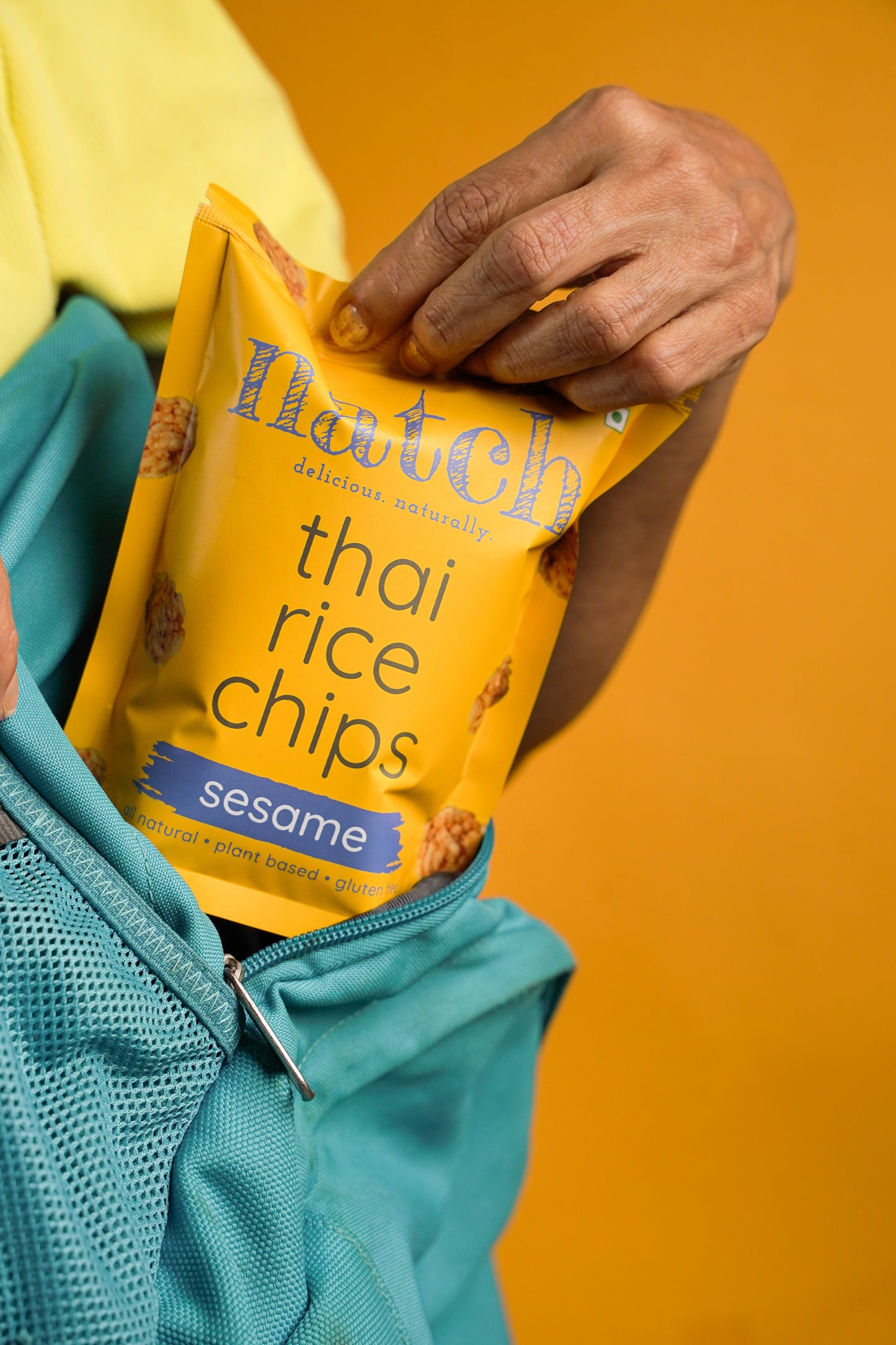Thai Rice Chips Sesame lifestyle