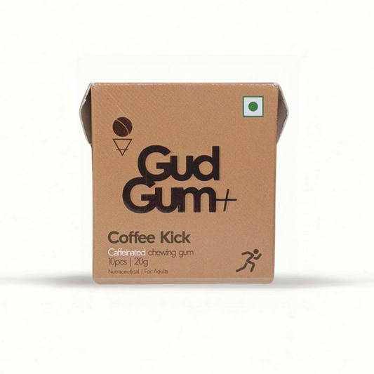 Coffee Kick Energy Gum front of pack