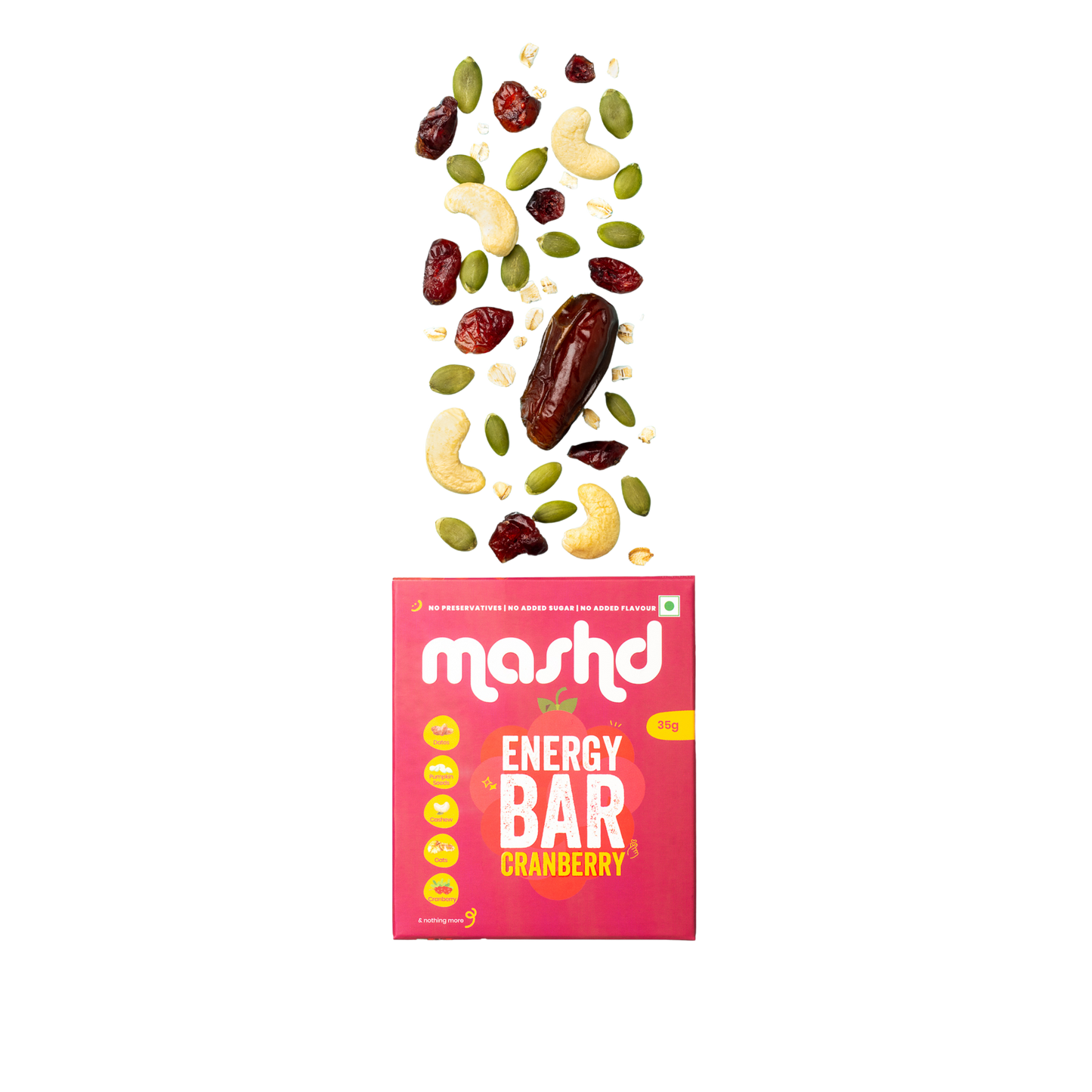 Mashd Cranberry Energy Bar