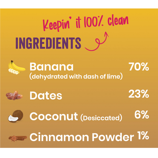 Banana Trio Pack - Fruit Bar