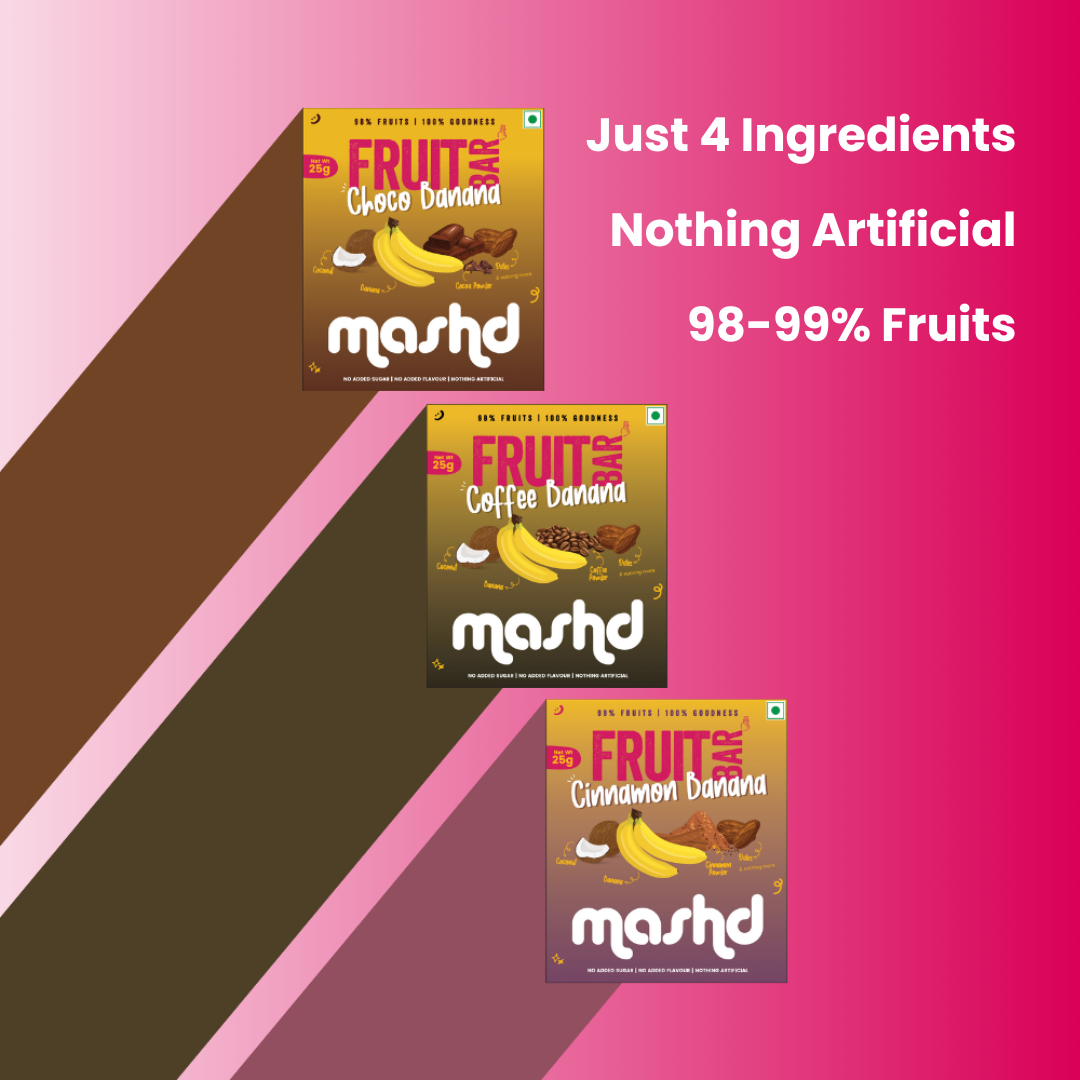 Banana Trio Pack - Fruit Bar