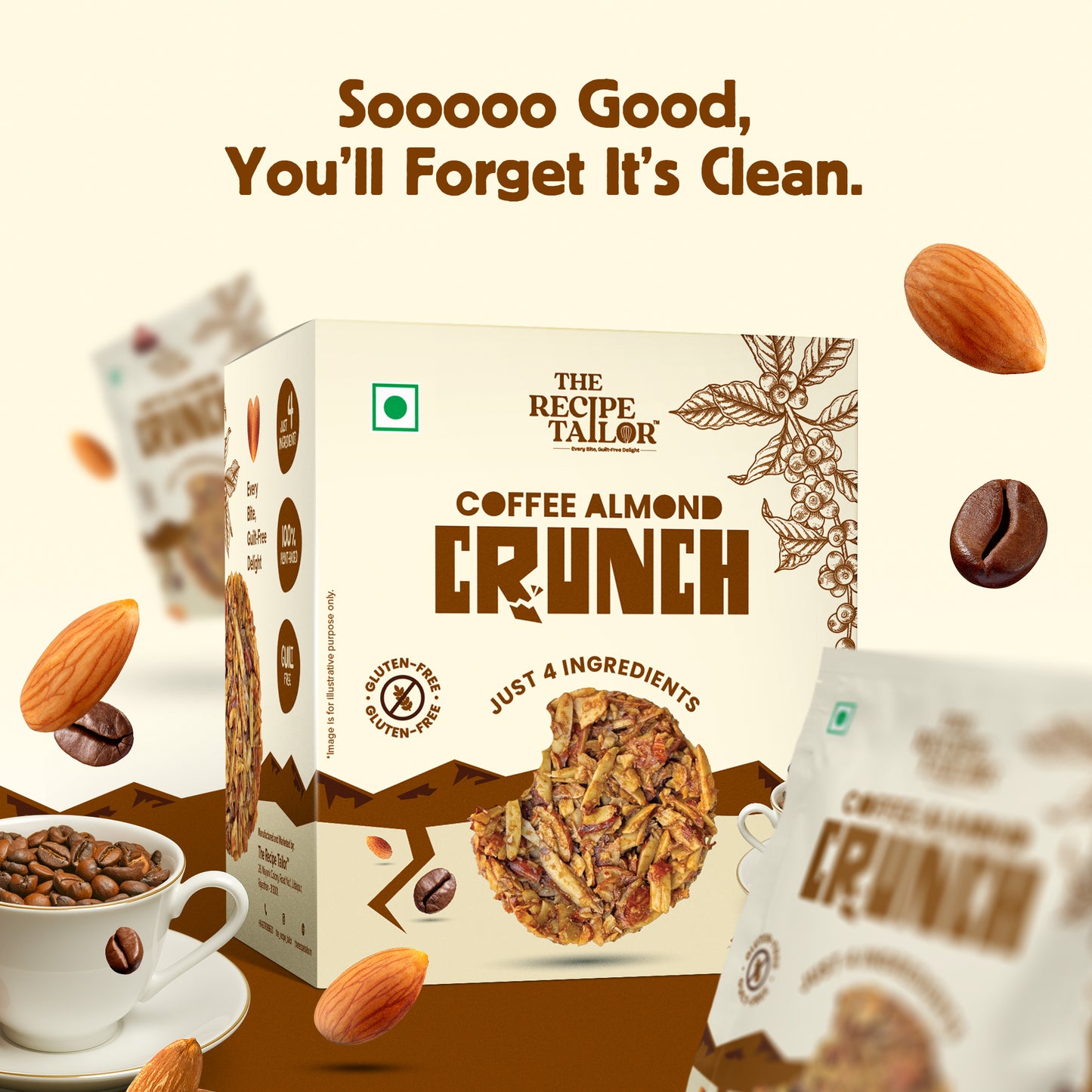 The Recipe Tailor Coffee Almond Crunch