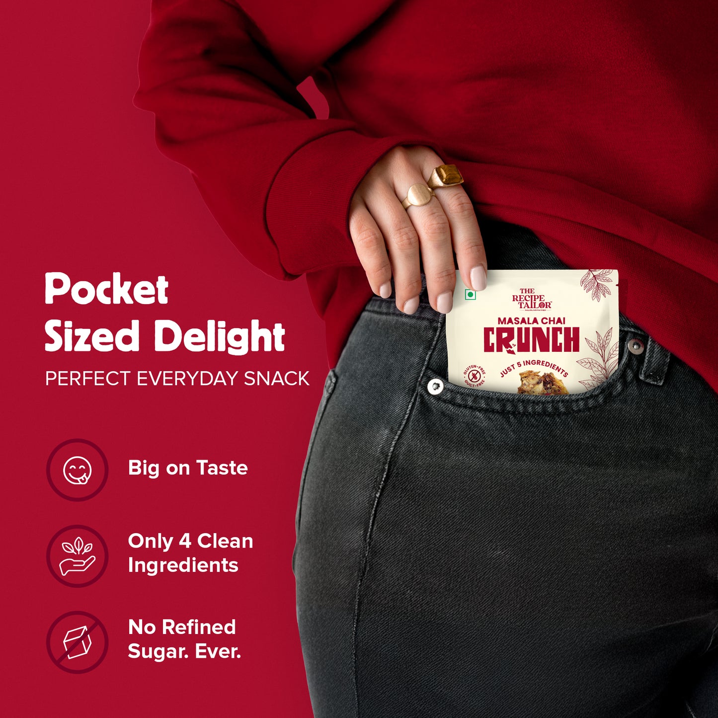 The Recipe Tailor Masala Chai Almond Crunch