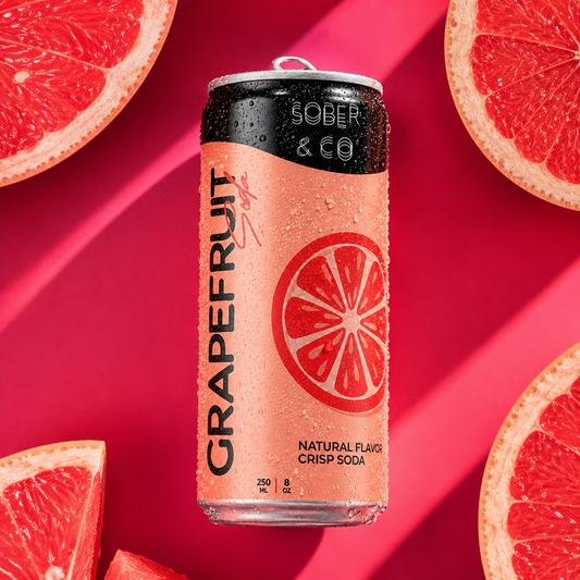 Sober & Co Grapefruit Soda