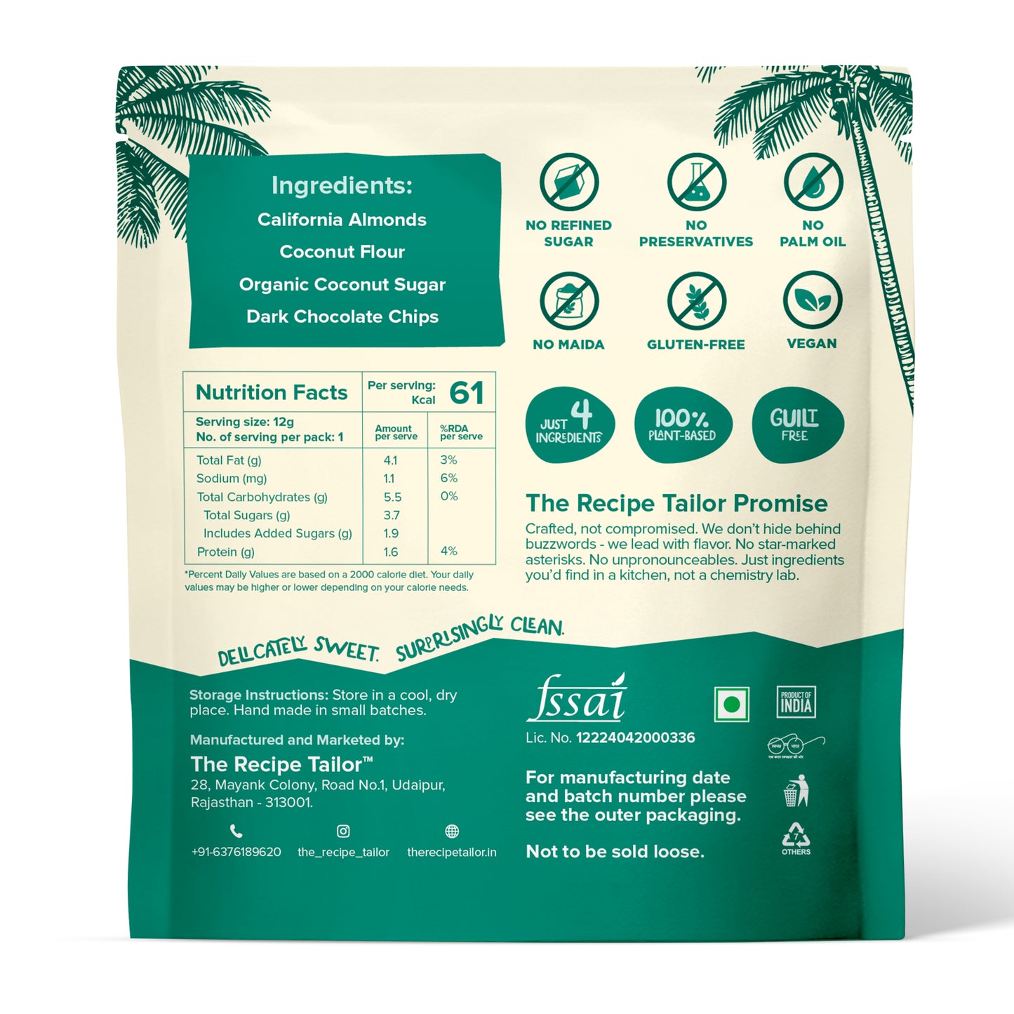 The Recipe Tailor Coconut Almond Crunch