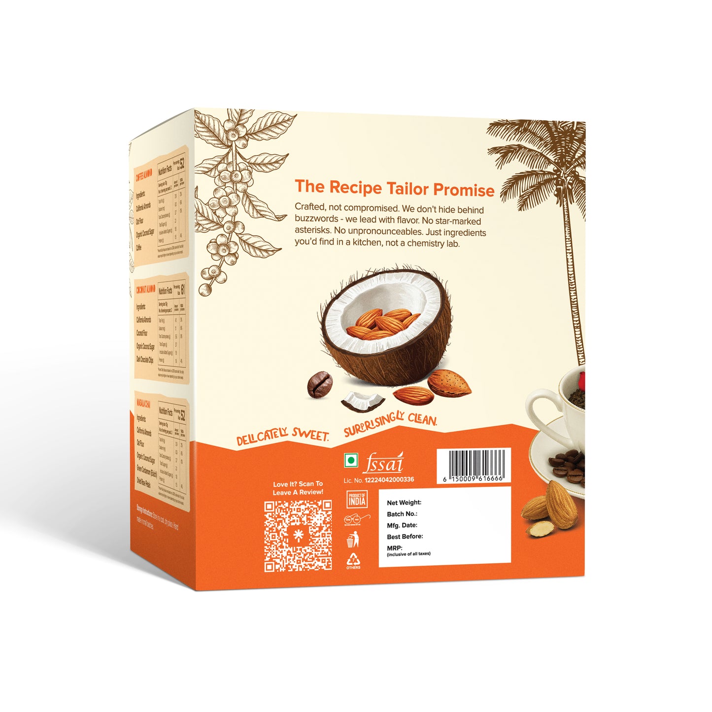 The Recipe Tailor Combo Almond Crunch