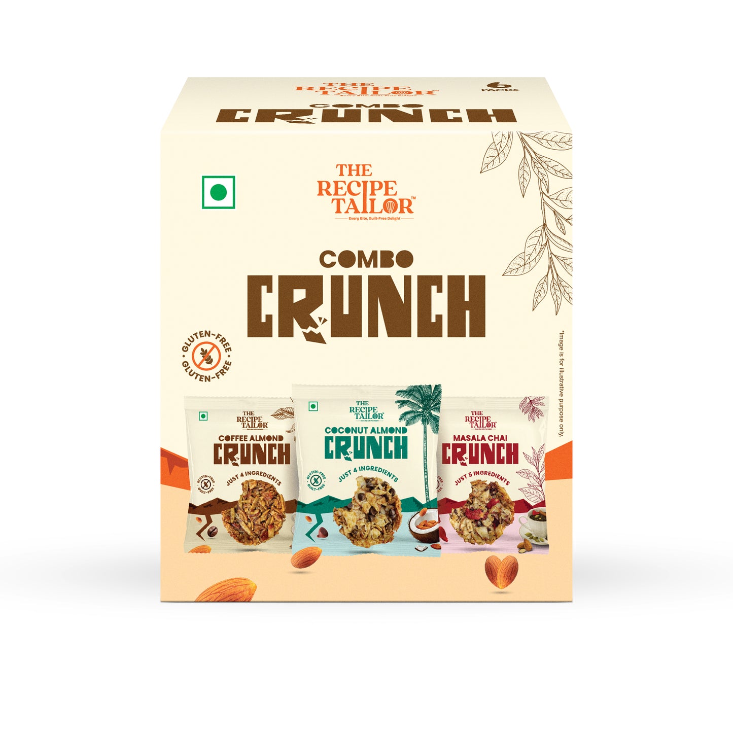 The Recipe Tailor Combo Almond Crunch