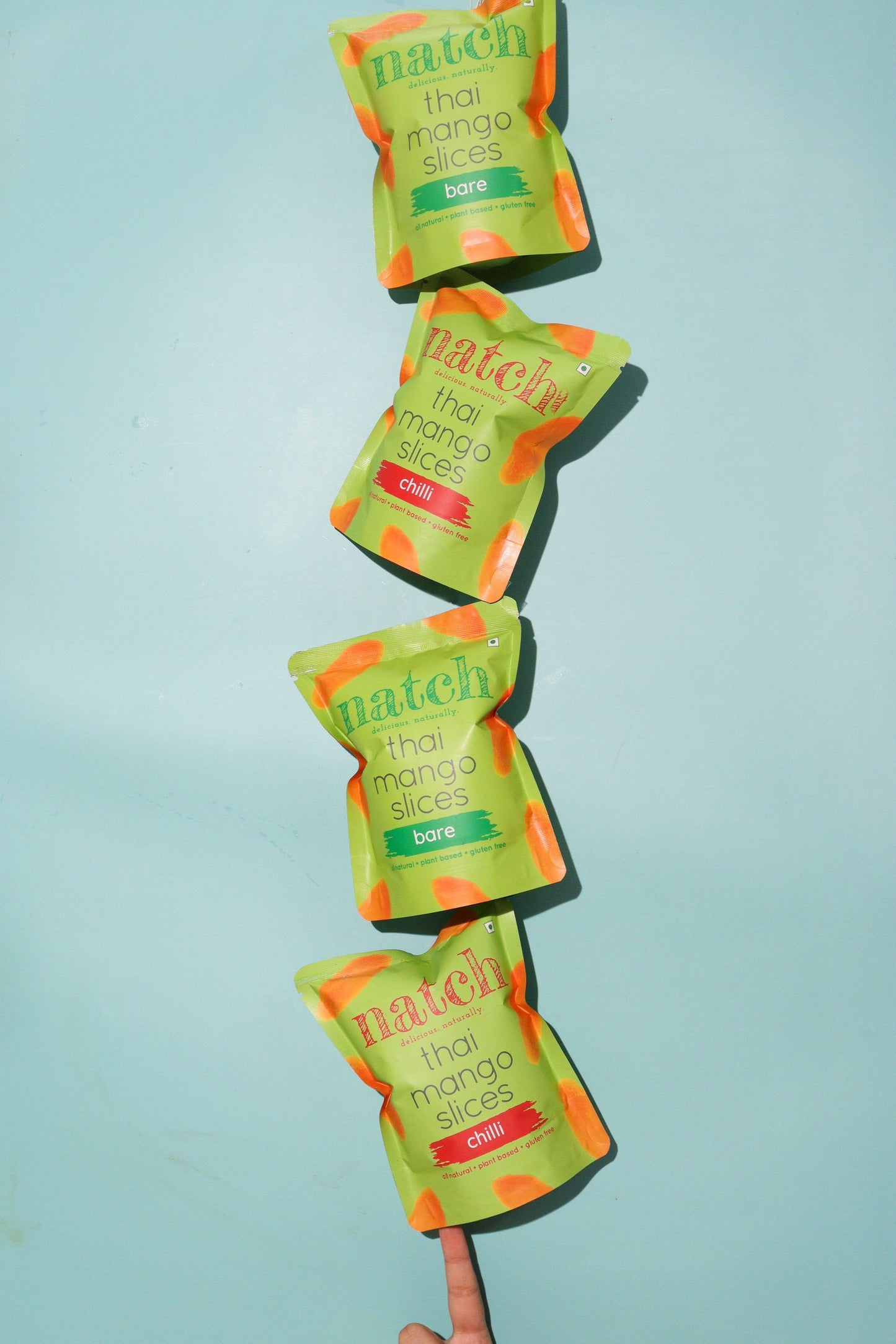 thai mango slices - variety pack (small pack - 60g)