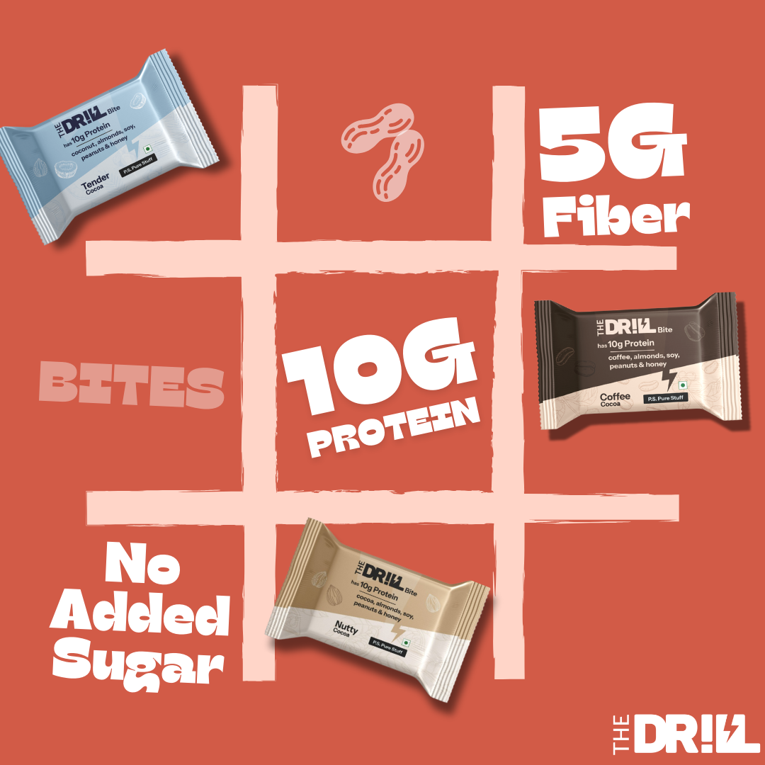 The Drill Bites Trio Box - pack of 6