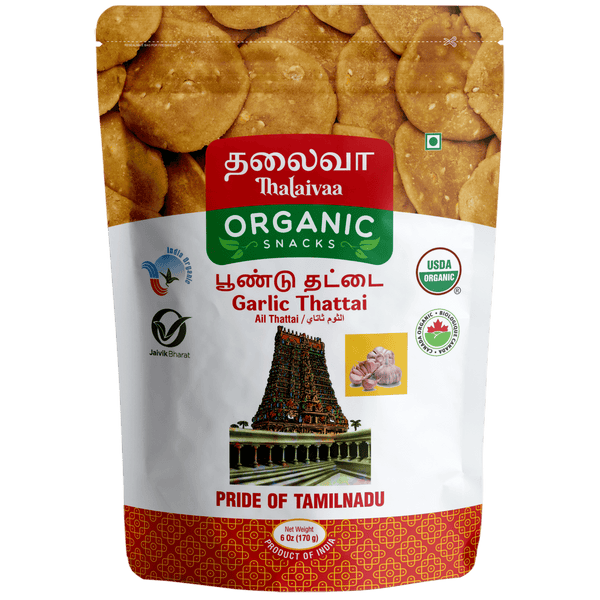 THALAIVAA SNACKS Garlic Thattai