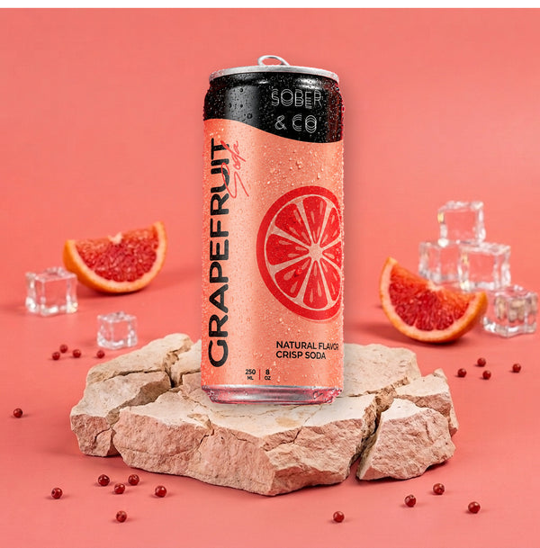 Sober & Co Grapefruit Soda