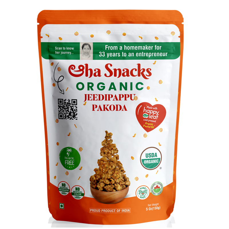 Aaha Snacks Jeedipappu Pakoda