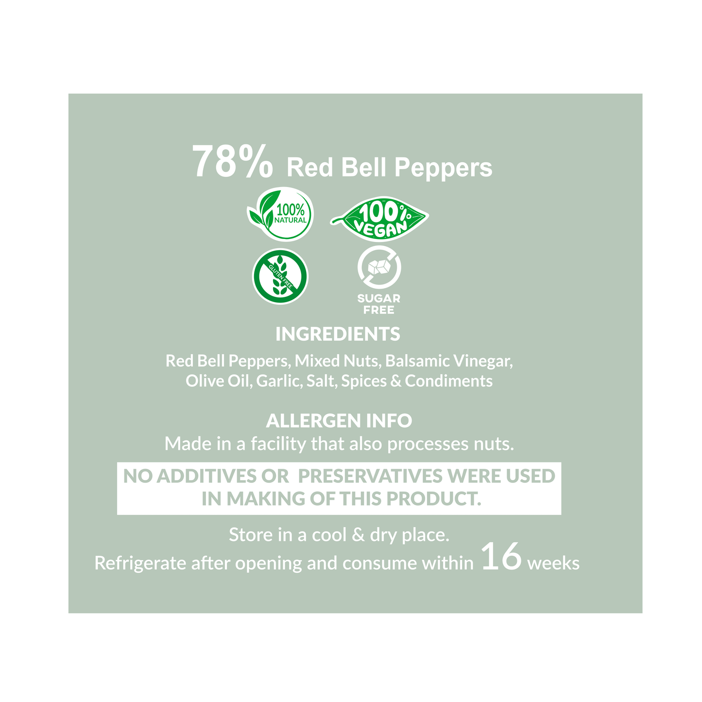 TheGourmetJar Roasted Red Pepper Pesto 190g