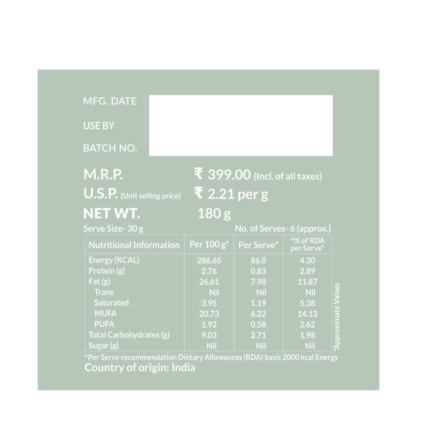 Olive Tapenade 180g