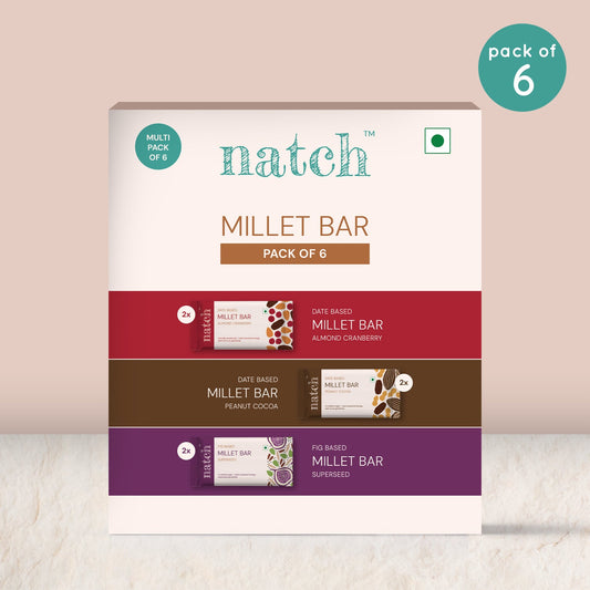 millet bar (variety pack - 40g)