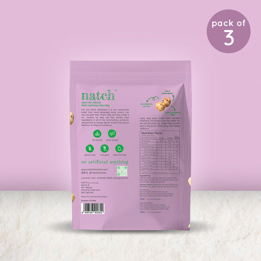 popped water lily - wasabi (pack of 3 - 45g)