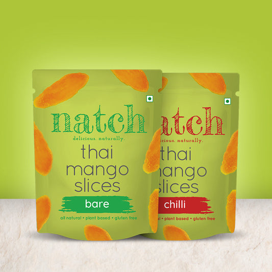 thai mango slices - variety pack (small pack - 60g)