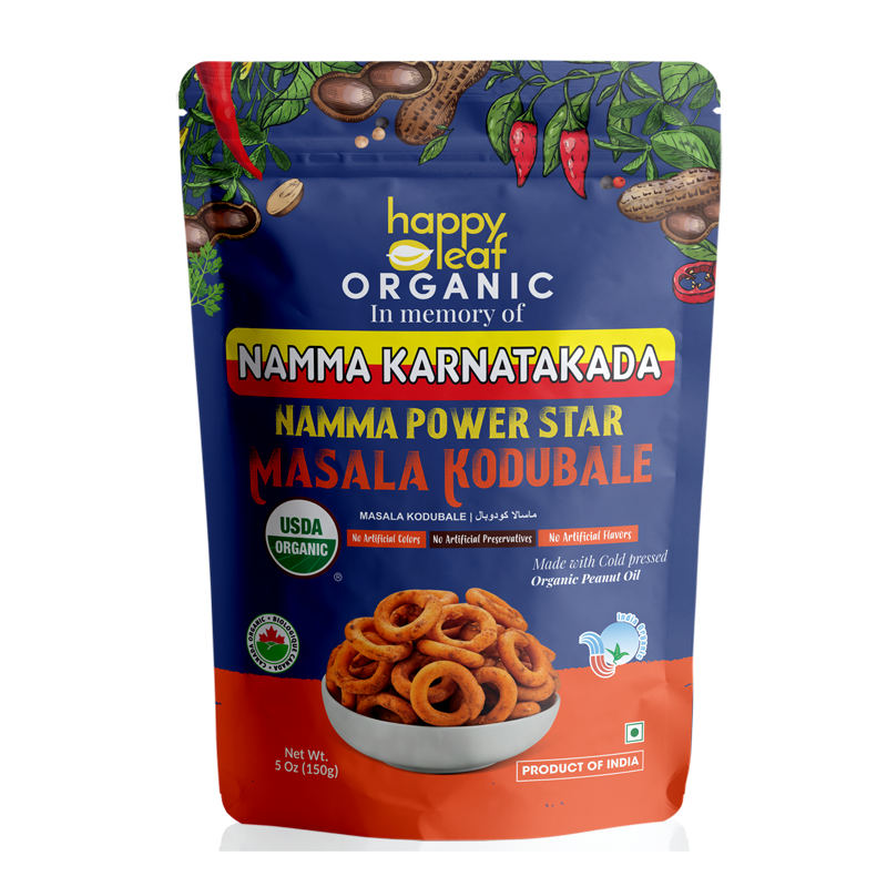 HAPPYLEAF SNACKS Masala Kodabele