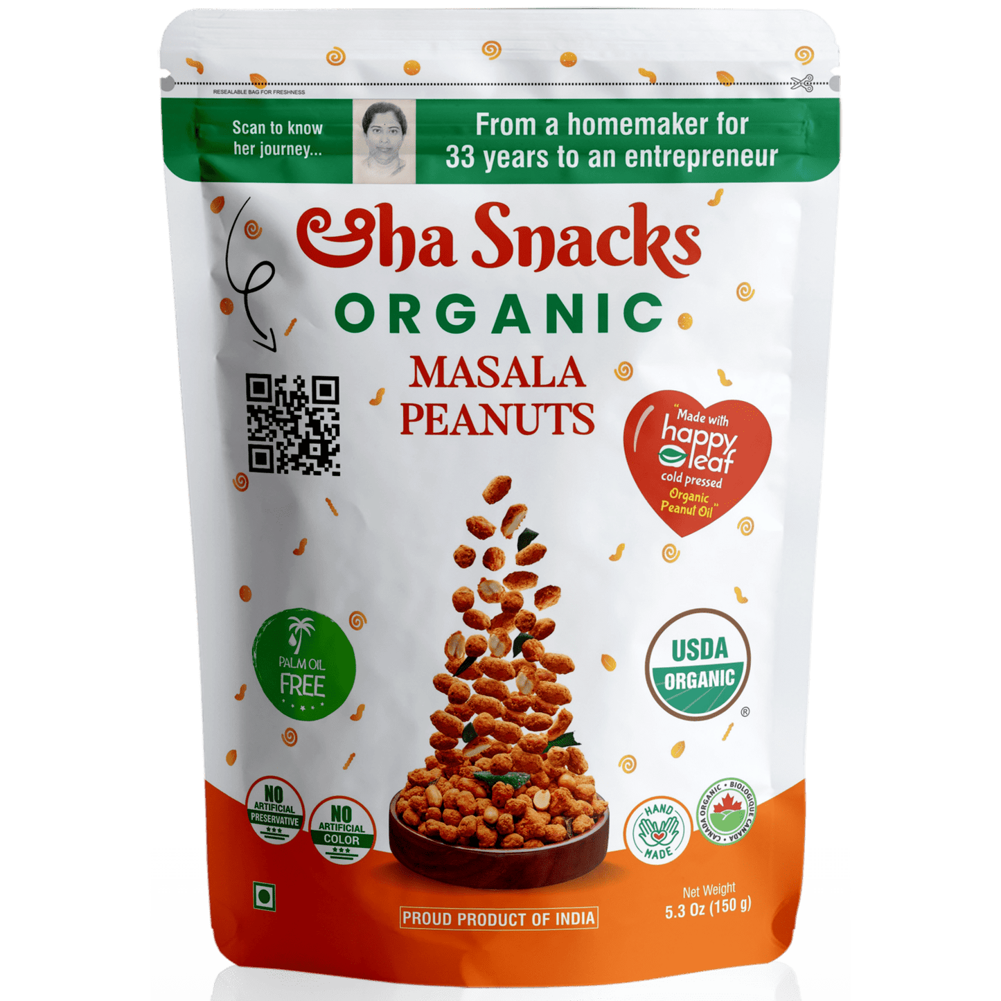 Aaha Snacks Masala Peanuts