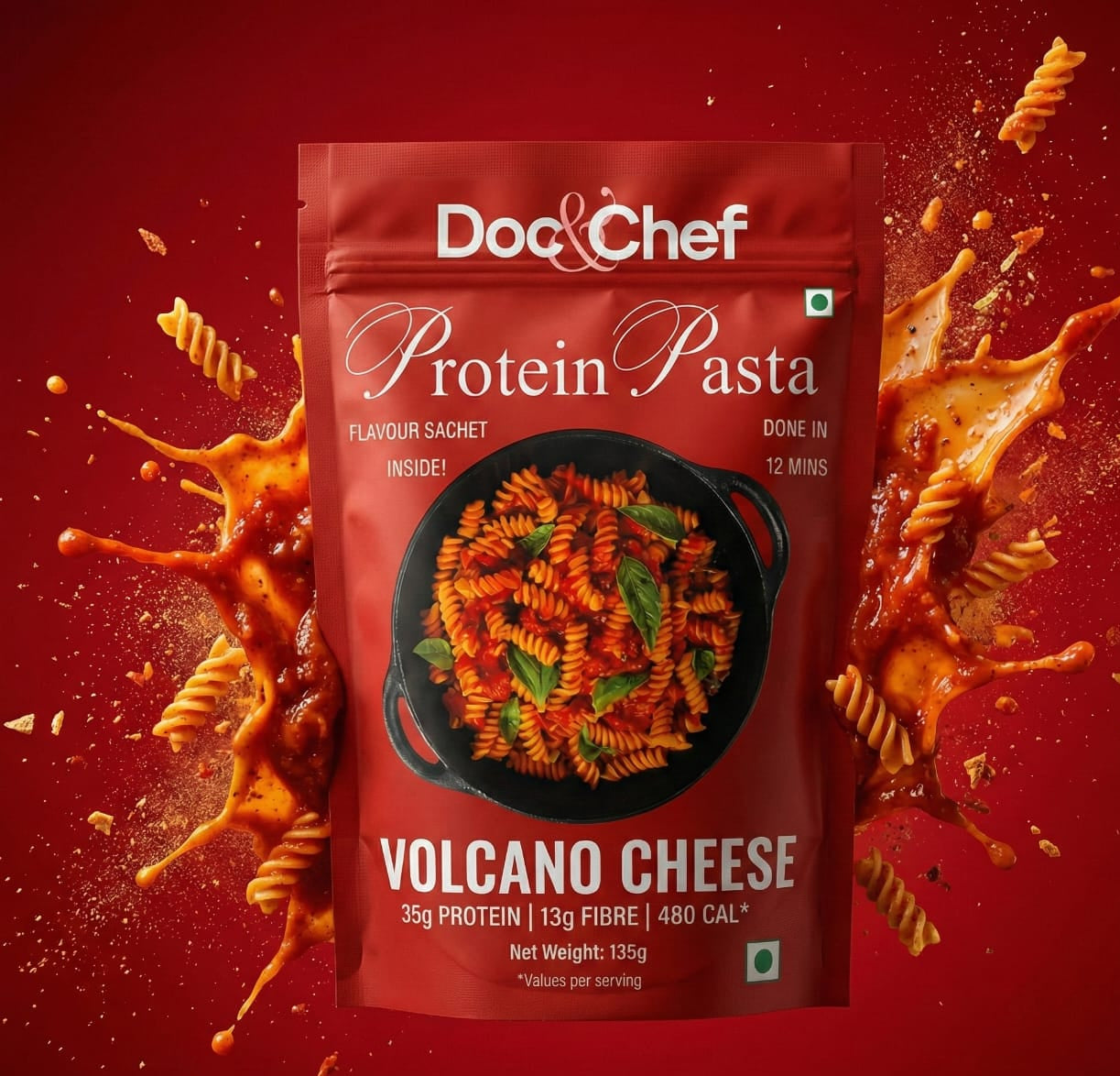 Volcano Cheese - High Protein Pasta