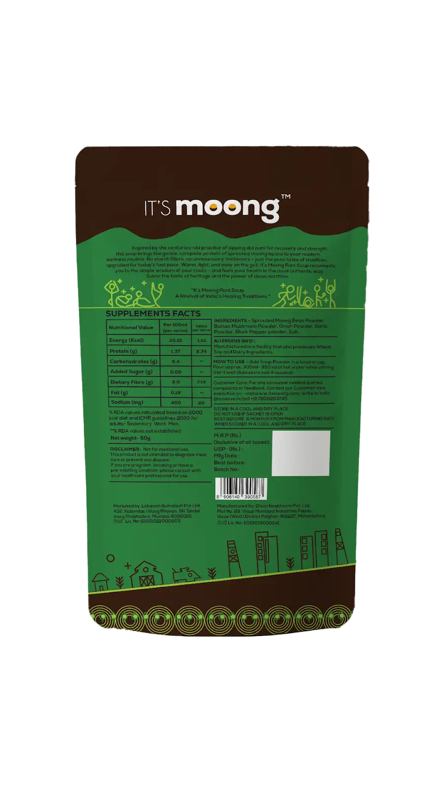 Its Moong Pani (Soups) - Pepper Mushroom