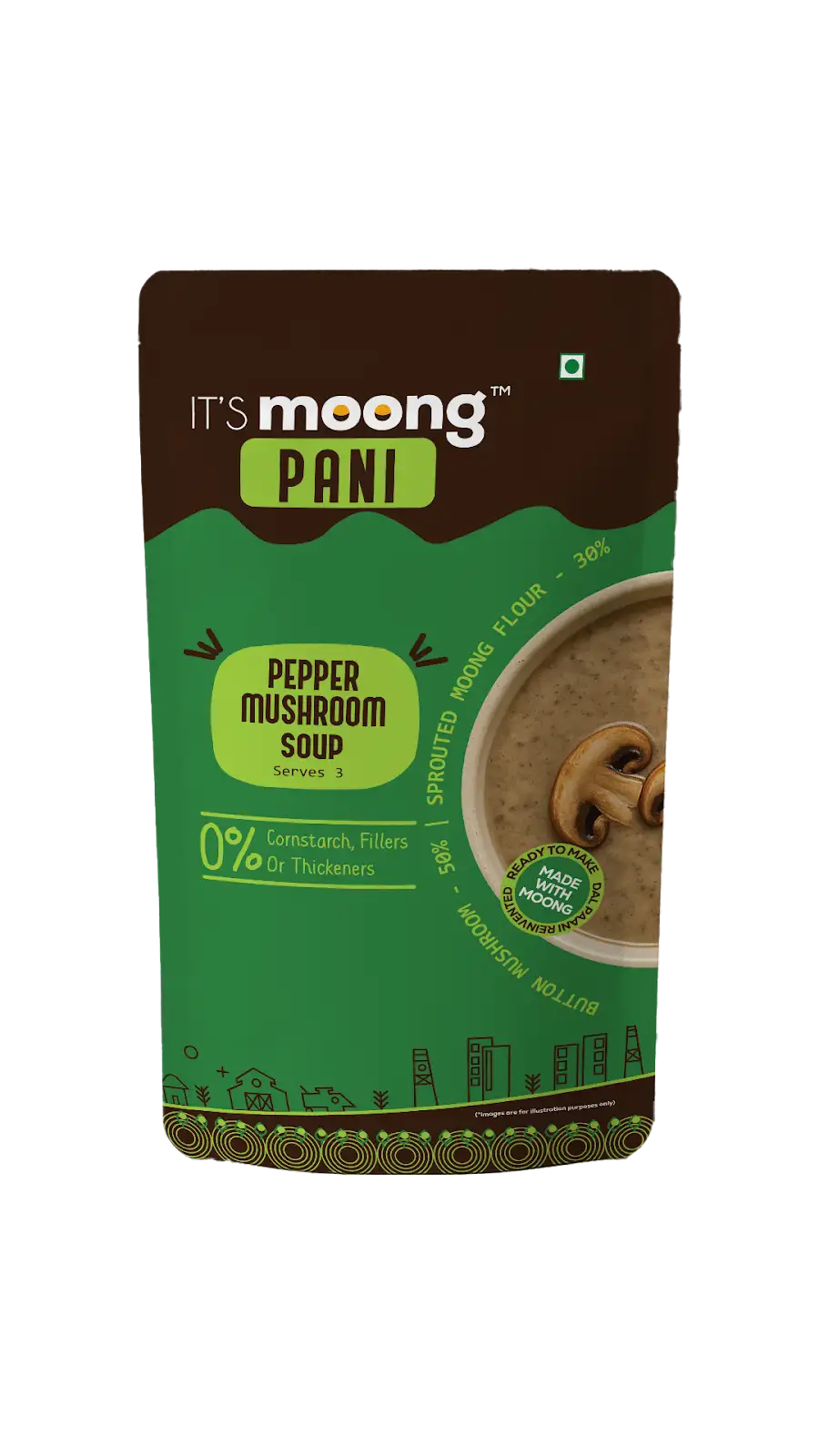 Its Moong Pani (Soups) - Pepper Mushroom