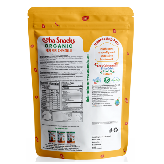 Aaha Snacks Peri Peri Chekodilu