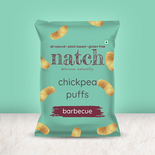 chickpea puffs - barbecue (large pack - 65g)