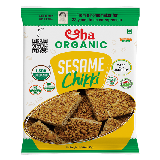 Aaha Snacks Sesame Chikki