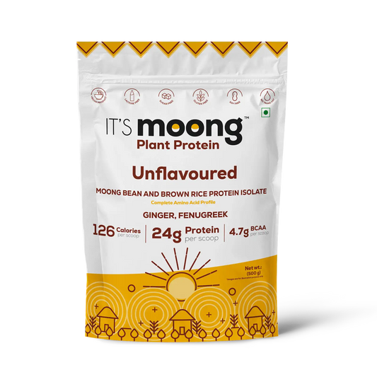 It's Moong Mung Bean & Brown Rice Isolate Protein