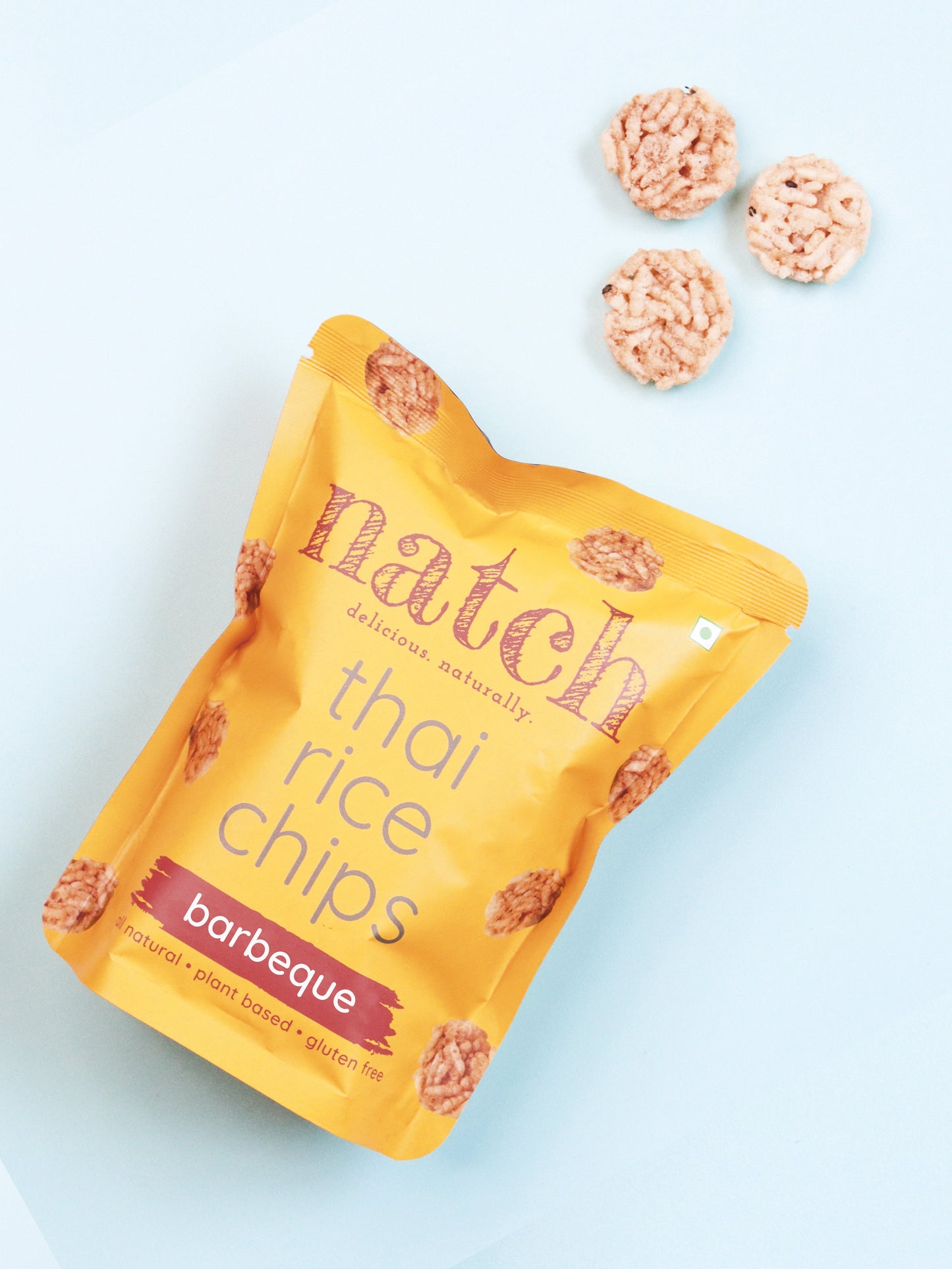 thai rice chips - barbecue (small pack - 25g)