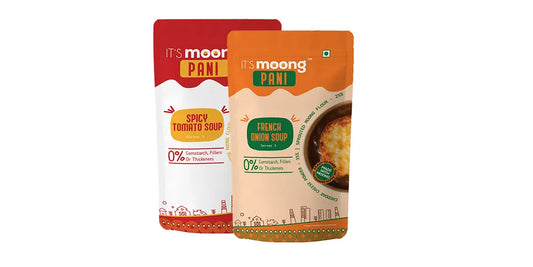 Its Moong Pani (Soups) - French onion & Spicy tomato