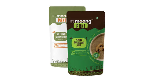 Its Moong Pani (Soups) - Hot and sour & Pepper mushroom