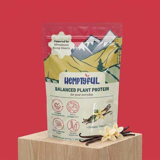 Balanced Plant Protein - Natural Vanilla (Blend of Hemp & Pea)