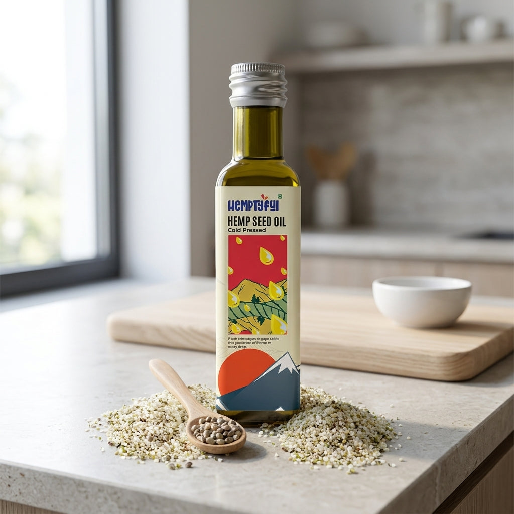 Extra Virgin Cold Pressed Hemp Seed Oil