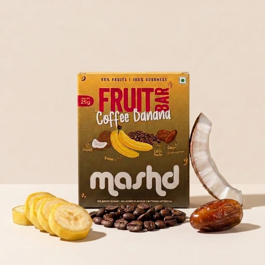 Coffee Banana Fruit Bar